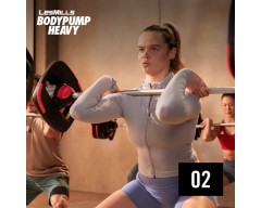 Hot Sale Les Mills BODYPUMP HEAVY 02 Video+Music+Notes